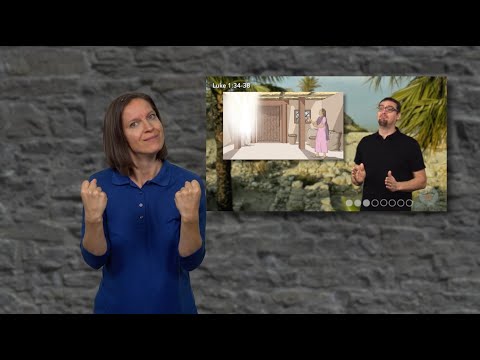 ASL | Matthew 1:19-25; Luke 1:26-44, 46-56; 2:1, 3-20 - Passage with Intro & More Info