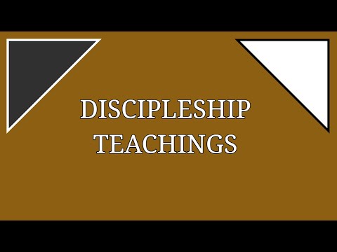 #2 Discipleship John 8:30-32