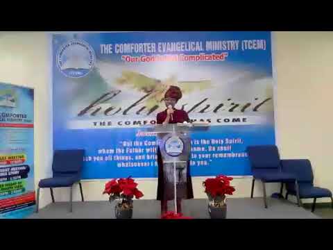 The Comforter Evangelical Ministry(TCEM)S01092022 Exercise your Divine Authority Luke 4:36