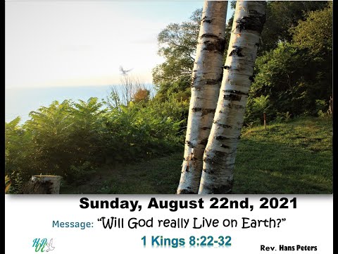 Will God Really Live On Earth? - 1 Kings 8:22-32