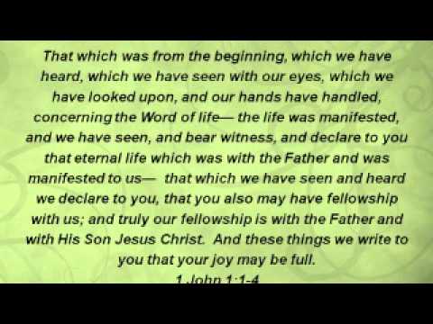 1 John 2:1-6 Verse-by-Verse Bible Study with Jerry McAnulty