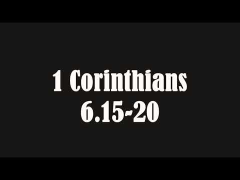 The body of the temple - 1 Cor 6:15-20