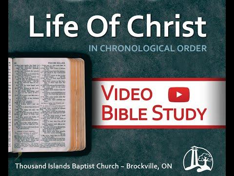 Life of Christ Bible Study - Lesson# 30 - Mark 3:32-36 - Mary and brothers try to take Him away