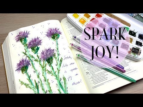 Bible Journaling: Spark Joy! (Proverbs 27:3-6)