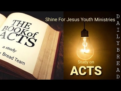 Acts 28:24-31, Daily Bread (SFJYM)