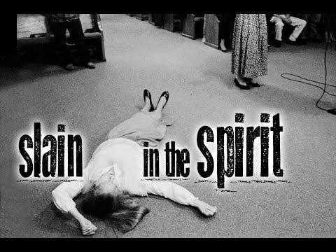 Slain in the spirit. (1 Corinthians 14:1-32)