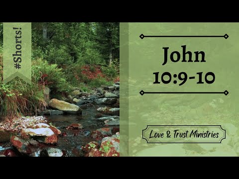 Abundant Life in Jesus! | John 10:9-10 | August 31st | Rise and Shine Shorts