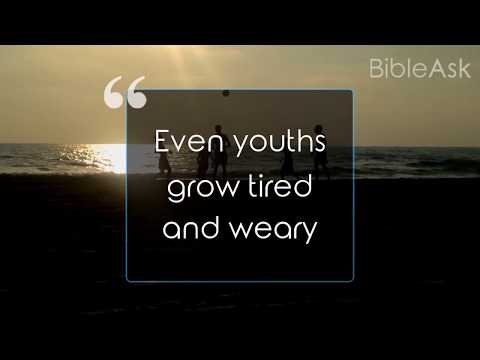 God's Promises: Isaiah 40:30-31