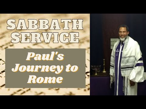 Paul's Journey to Rome (Acts 27:1-26) [3/20/2021]