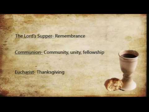 Invited to the Lords Table - Mark 14:22-23