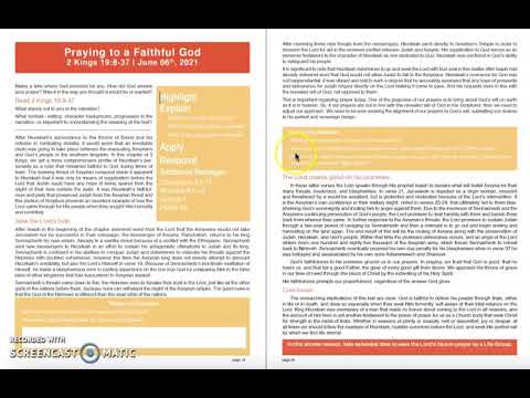 The Power of Prayer | 2 Kings 19:8-37