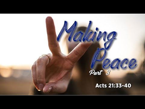 ACTS 21:33-40 (PASTOR TONY CLARK) 04/19/2020 - 9am