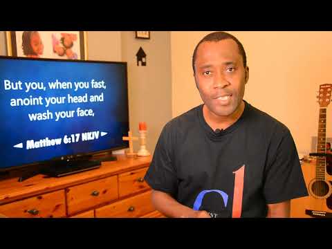 ◄ Matthew 6:17 ► But you, when you fast, anoint your head and wash your face