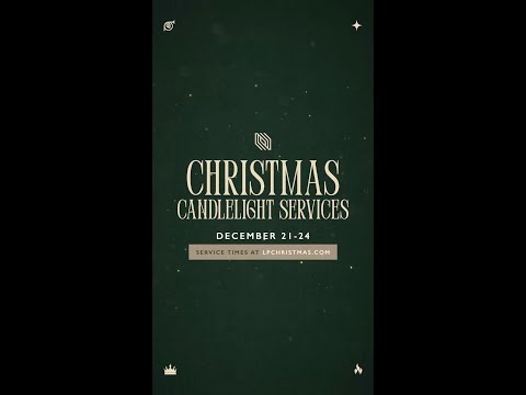 ???? Join Us For Christmas Candlelight Services!