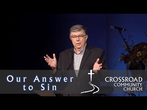 Our Answer to Sin (Mark 15 : 33-47) - November 6, 2022