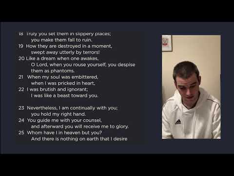 UBC 7th March 21 - Reading : Psalm 73:16-28