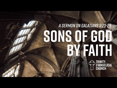 “Sons of God by Faith” Galatians 3:23-29 -- Trinity Evangelical Church - August 9, 2020