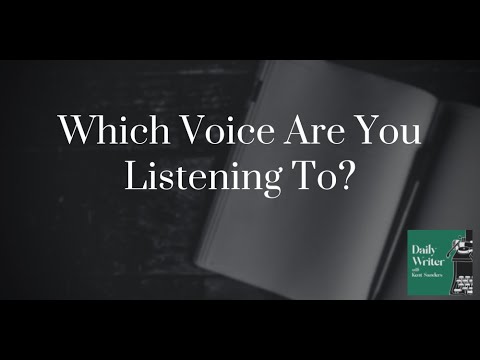Sunday August 21, 2022 - Genesis 2:7-15 Whose Voice Are You Listening To?