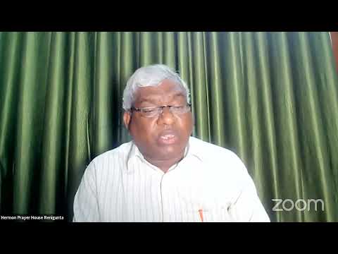 Morning message BY S.Ananda Prasad ,Luke 1:75