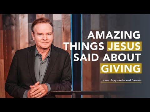Amazing things Jesus said about Giving | Lessons on Giving | Mark 12:41-44