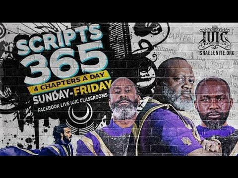 #Scripts365 IUIC 4 Chapters a Day Exodus 22-25
