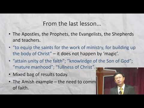 6 June 2021, Ephesians 4: 14-16, "Tossed Around" by Rev. Yong Teck Meng