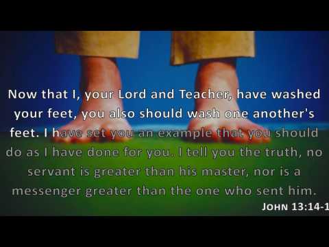 John 13:14-16, Holy Bible, NIV