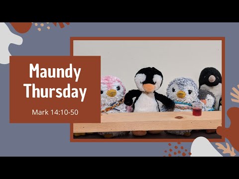 MAUNDY THURSDAY ANIMATION - Mark 14:10-50 - Arnold & Friends Bible Story Animation