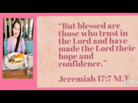 Sunday Blessed II Jeremiah 17:7