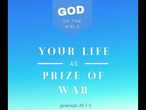 Pagpapahalaga ng Dios  Jeremiah 45:1-5
