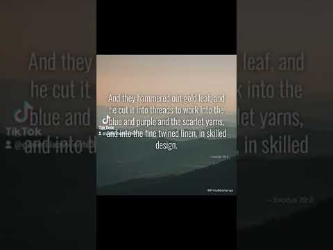 Exodus 35:21, 39:1-7