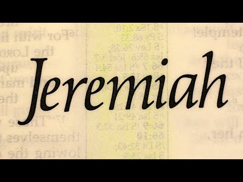 Holy Bible - Jeremiah 20 : 1 - 18