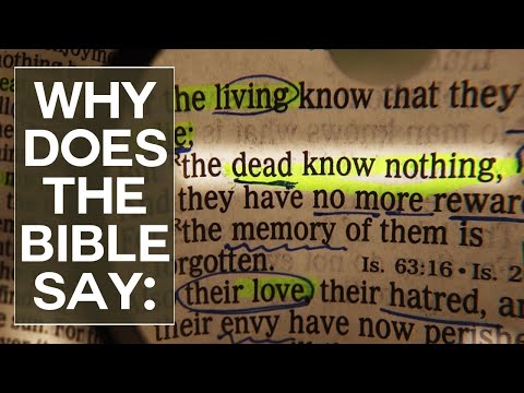 Ecclesiastes 9:5 - Does this verse teach "soul sleep" by saying the dead know not anything?