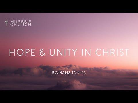 Hope and Unity in Christ | Romans 15:4-13 | Elder Samuel Lim