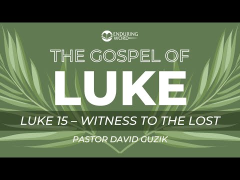 Luke 15 - Witness To The Lost