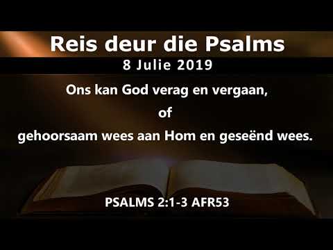 Is jy vir my, of teen my. Psalm 2:1-3