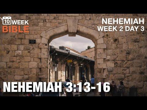 The Valley Gate | Nehemiah 3:13-16 | Week 2 Day 3 Study of Nehemiah