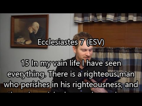 A Balanced Life - Ecclesiastes 7:15-18 (Manna Minutes - S1 E102 / 05-02-2015)