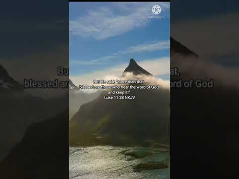 Luke 11:28 NKJV #BeliveInChrist #holyscriptures #Hillsong_Worship #Here_I_Am_To_Worship #Hillsong