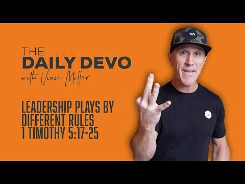 Leadership Plays By Different Rules | 1 Timothy 5:17-25