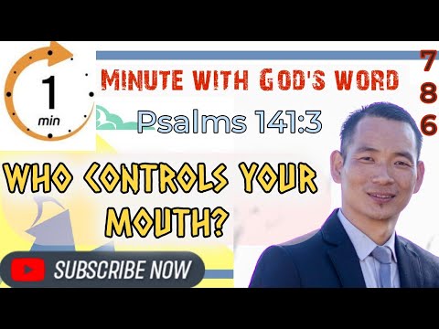 Who controls your mouth? (In Ao Dialect) @L. Kumzuk Walling #psalms 141:3#786