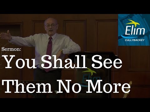 You Shall See Them No More (Exodus 14:5-14) - Pastor Denver Michael - Cullybackey Elim Church