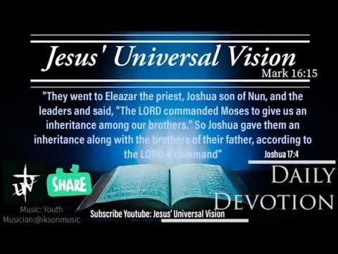 Joshua 17:4 "Fight for your right" English short Sermon"