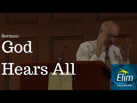 God Hears All (Malachi 3:13-18) - Pastor Denver Michael - Cullybackey Elim Church
