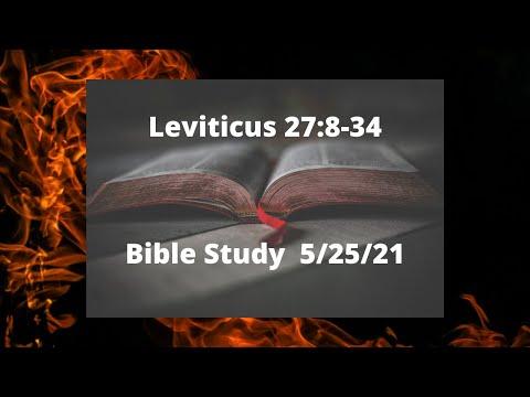 Leviticus 27:8-34
