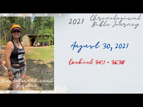 Chronological Daily Bible -August 30  - Ezekiel 34:1 - 36:38