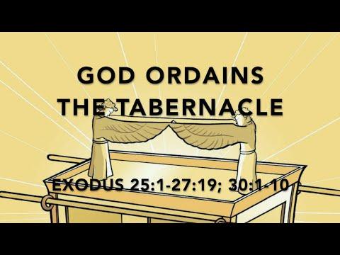 God Ordains the Tabernacle| Exodus 25:1-27:19; 30:1-10 | Redemption Kids