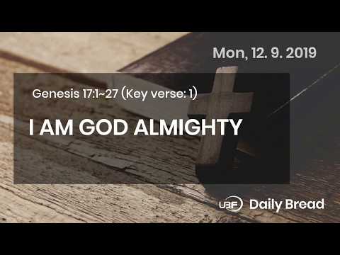 Daily Bread / Genesis 17:1~27 / Bible Voice Reading Daily Devotion