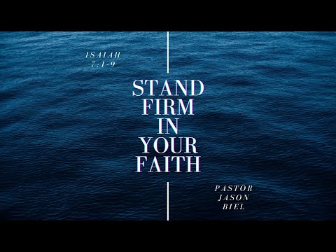 Isaiah 7:1-9 Pastor Jason Biel - 10.21.20