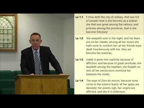 Lamentations #2 - Lamentations 1:1-22